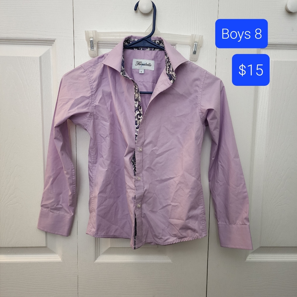 Boys button up